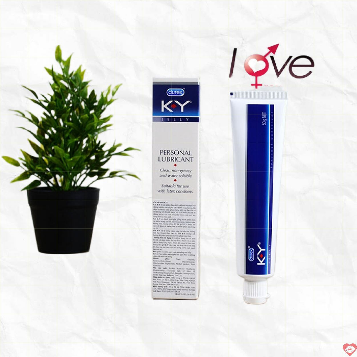 Gel bôi trơn K.Y chất lượng cao tăng cảm giác mềm mượt 