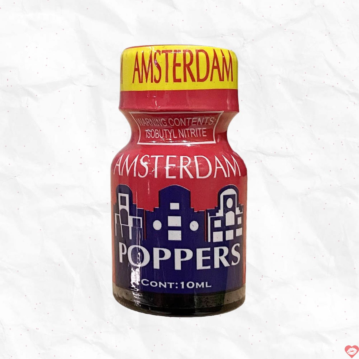 Popper PWD USA Amsterdam Red 10ml Chai Hít Tăng Khoái Cảm Sảng Khoái 
