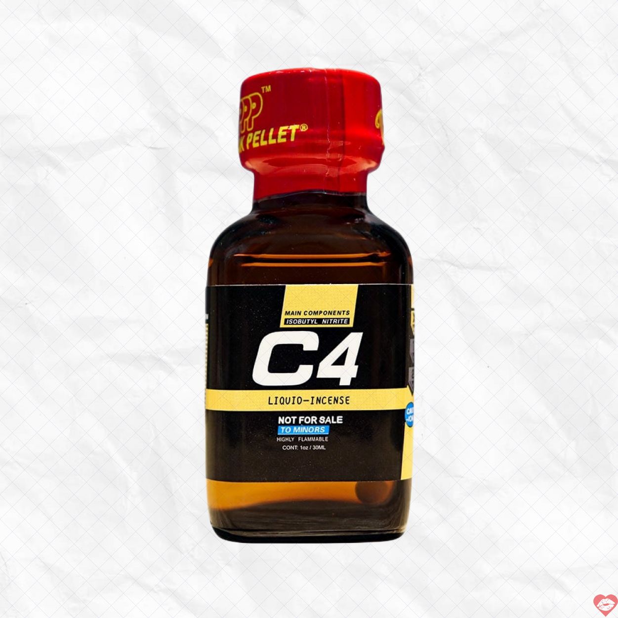 Popper PWD USA C4 Black Yellow 30ml - Tăng cực khoái, phê hết cỡ 