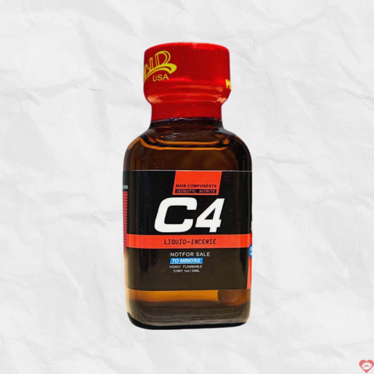 Popper PWD USA C4 Red 30ml chai hít tăng khoái cảm cực mạnh 
