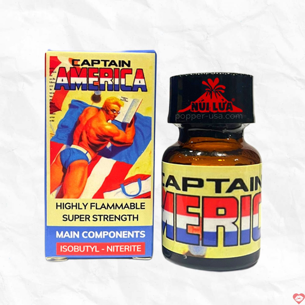 Popper Captain America phê tột đỉnh Siêu Hot 10ml