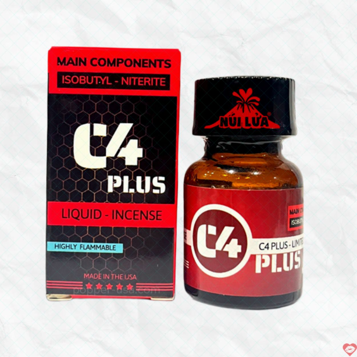 Popper C4 Đỏ 10ml cực phê cho top và bot