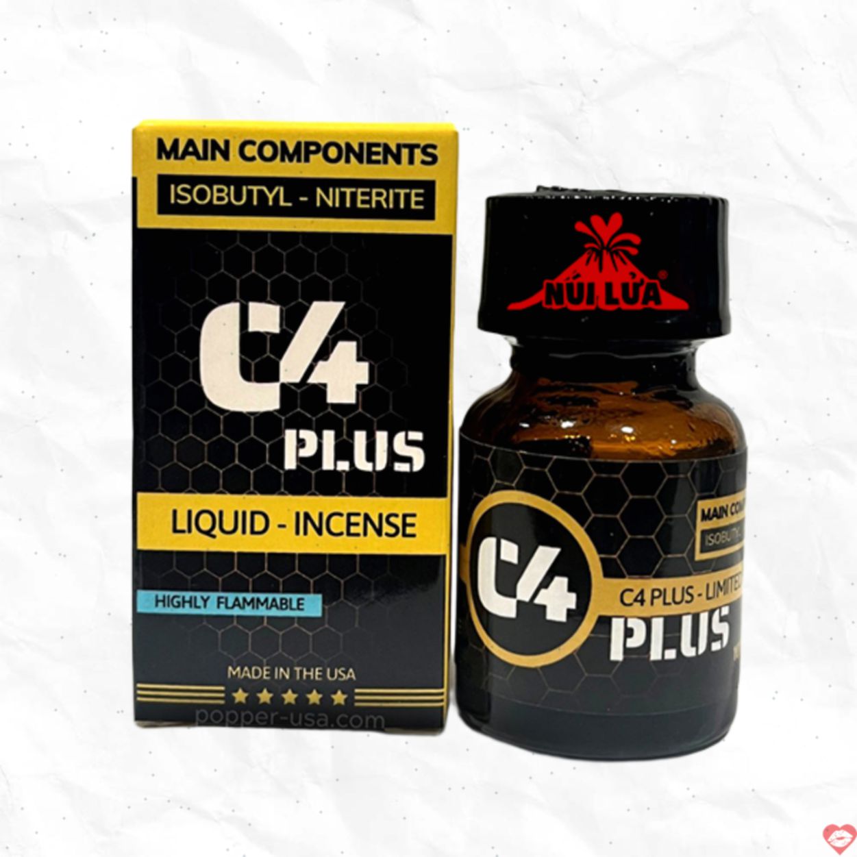Popper C4 Vàng 10ml huyền thoại Mẫu Mới nay càng phê hơn