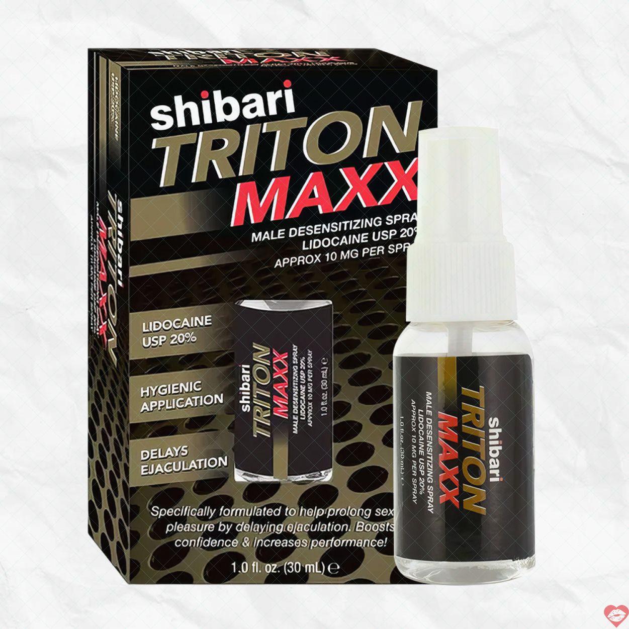 Chai xịt Shibari Triton Maxx 30ml hạn chế xuất tinh kéo dài lâu 