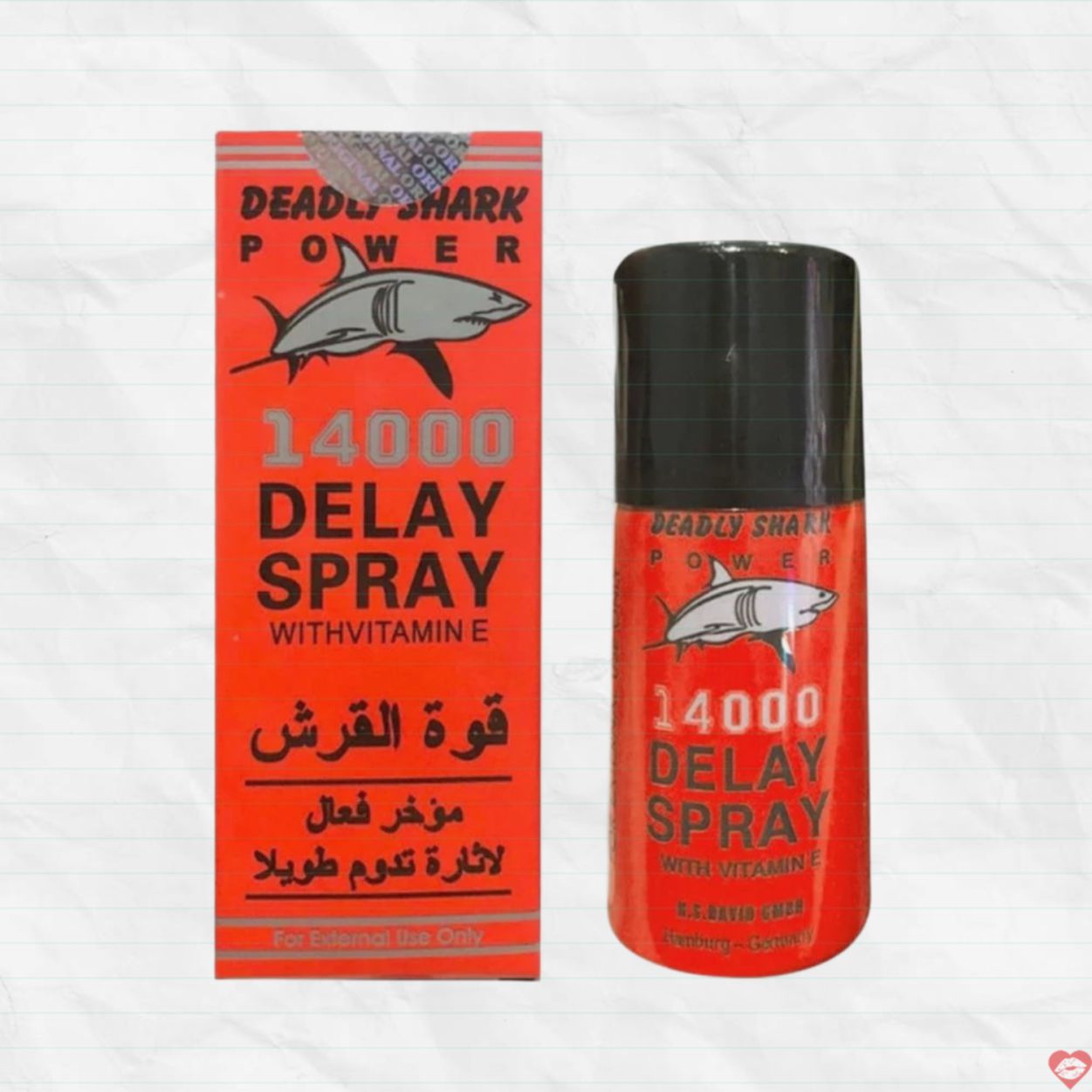 Xịt Power Deadly Shark 14000 kéo dài 40ml tăng khoái cảm 
