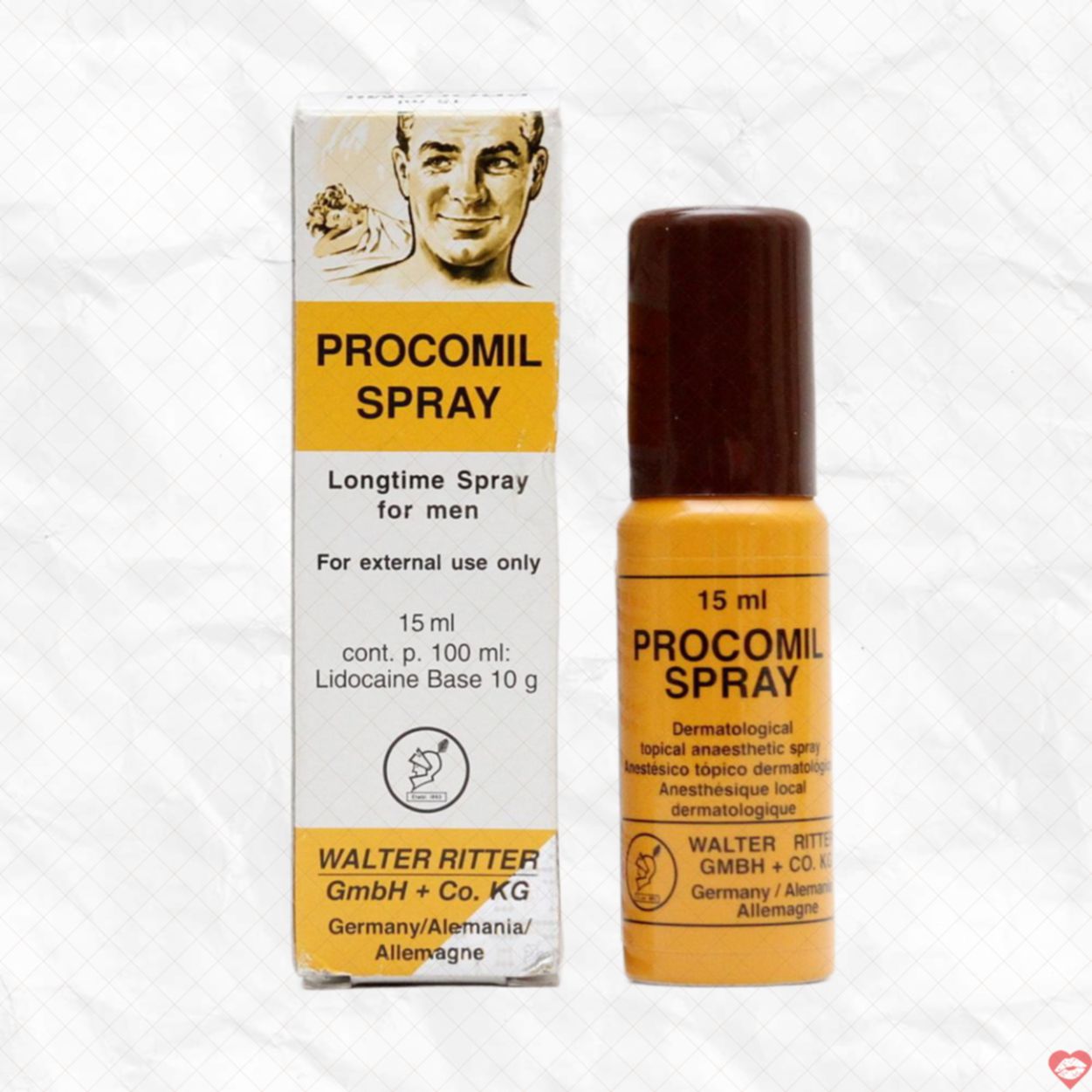 Procomil Đức Chính Hãng Thuốc Xịt SHP186 Tăng Cường Bền Bỉ 