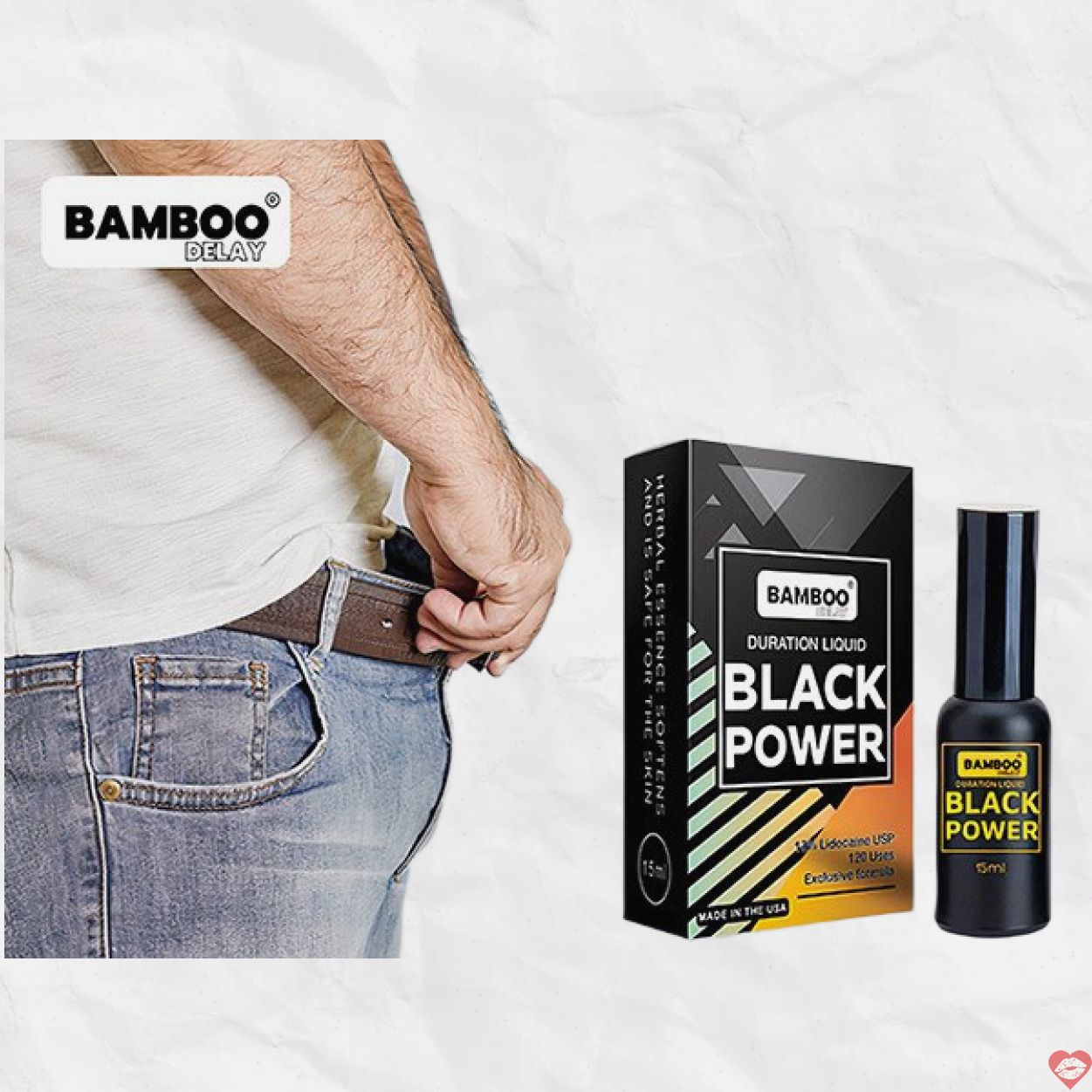 Xịt kéo dài thời gian quan hệ Bamboo Delay Black Power chính hãng 