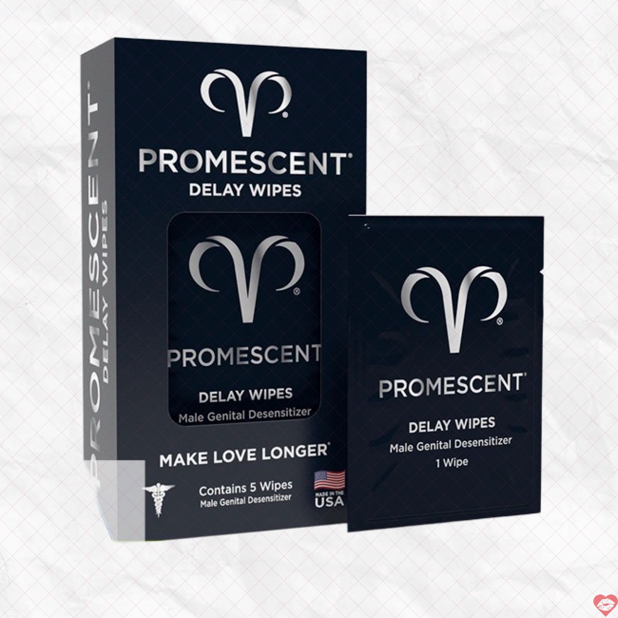 Khăn lau Promescent kéo dài cuộc yêu cho nam giới 