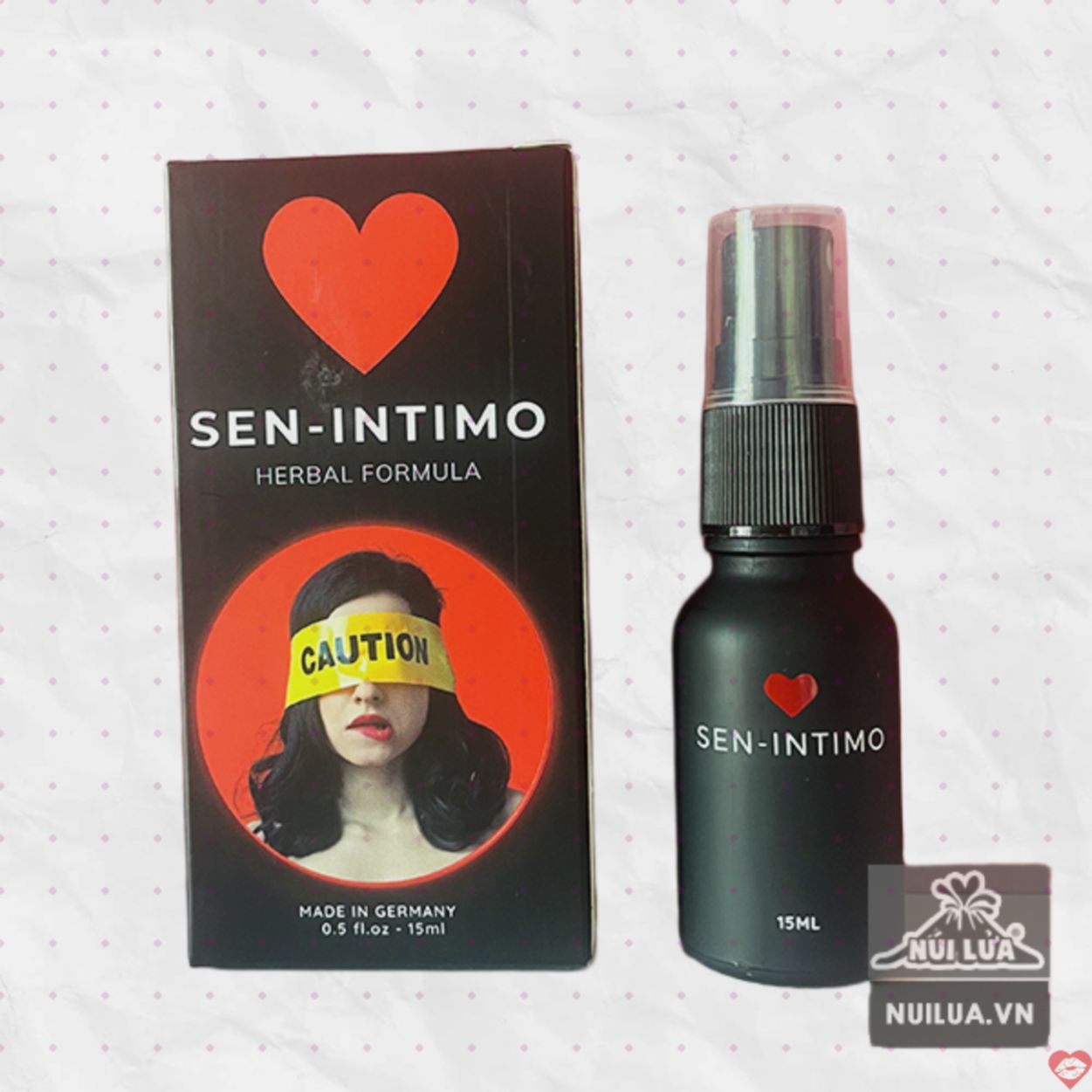 Xịt kéo dài Sen-Intimo 15ml tăng khoái cảm bền lâu 