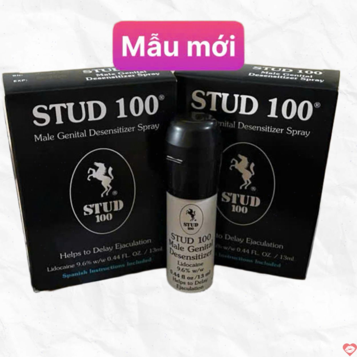 Stud 100 chính hãng chai xịt chống xuất tinh sớm tăng khoái cảm 