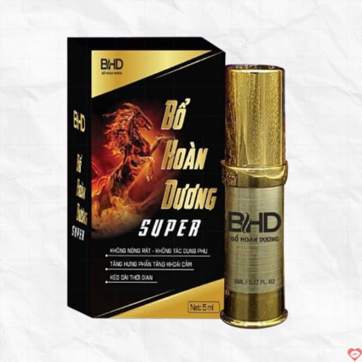 Xịt chống xuất tinh sớm Bổ Hoàn Dương 5ml kéo dài cuộc yêu 