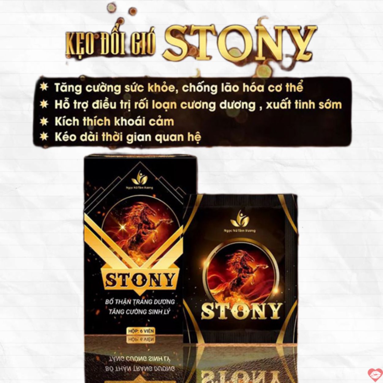 Kẹo Stony Đổi Gió Vị Trái Cây Thơm Ngon - Mua Ngay 