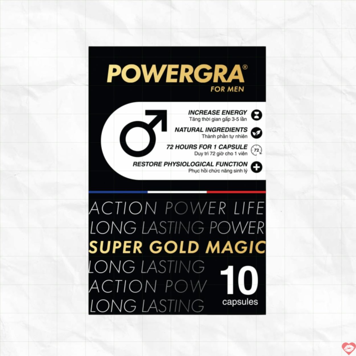 Powergra For Men Tăng Kích Thước Kéo Dài Thời Gian Quan Hệ 