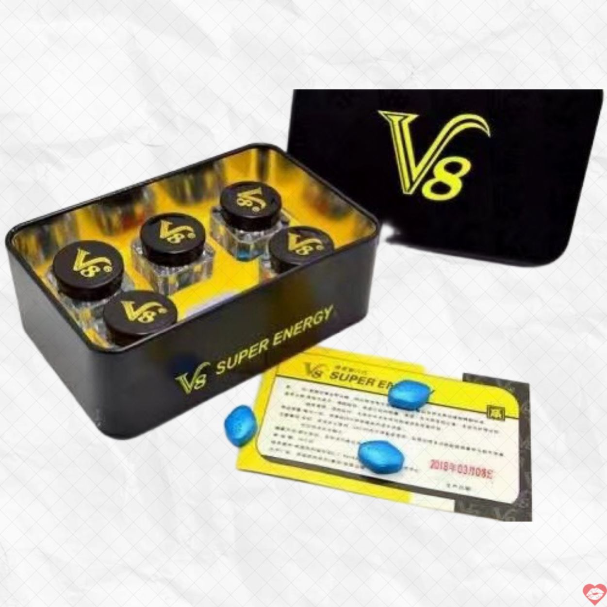 V8 Super Energy thuốc cường dương tăng lực mạnh mẽ hiệu quả 