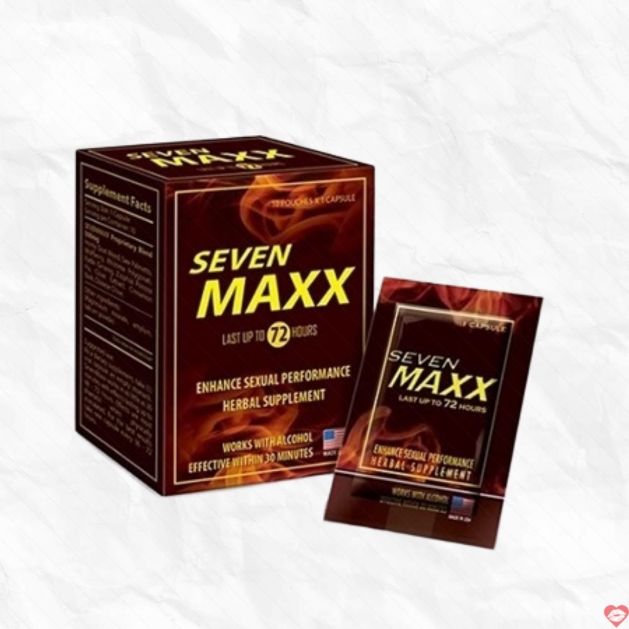 Viên Uống Tăng Sinh Lý Seven Max USA Hỗ Trợ Sinh Lý Nam 