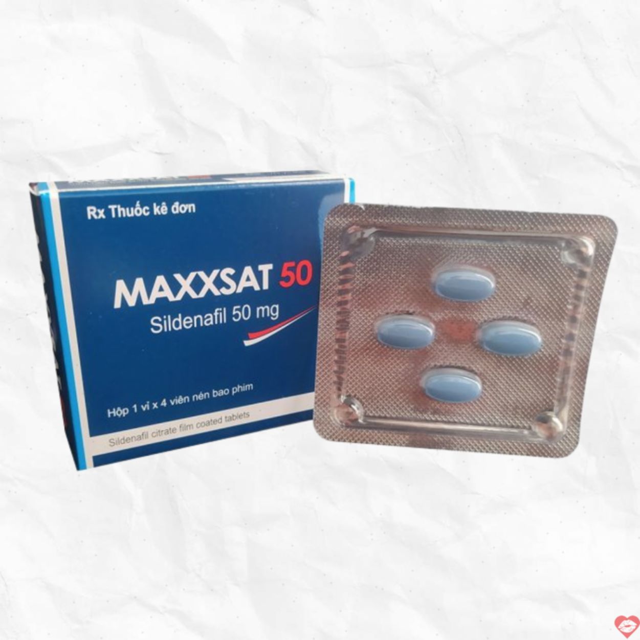 MAXXSAT 50 Sildenafil 50mg tăng cường sinh lý nam hiệu quả nhanh 