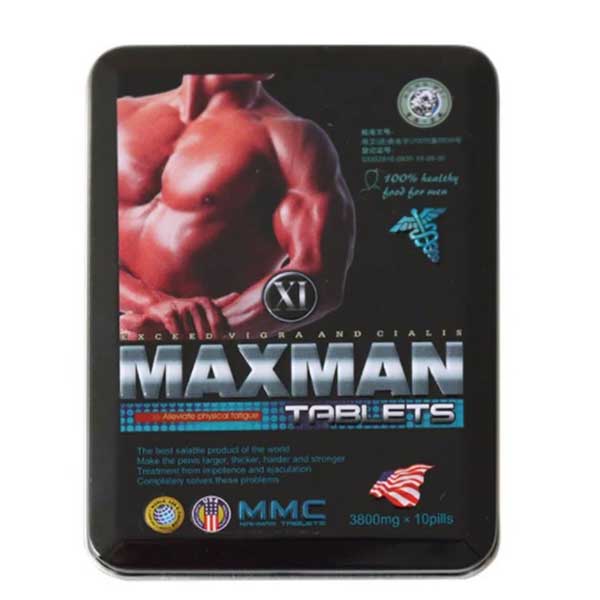 Viên Uống Hỗ Trợ Cương Dương Maxman – tăng cường sinh lý – Hộp 10 viên