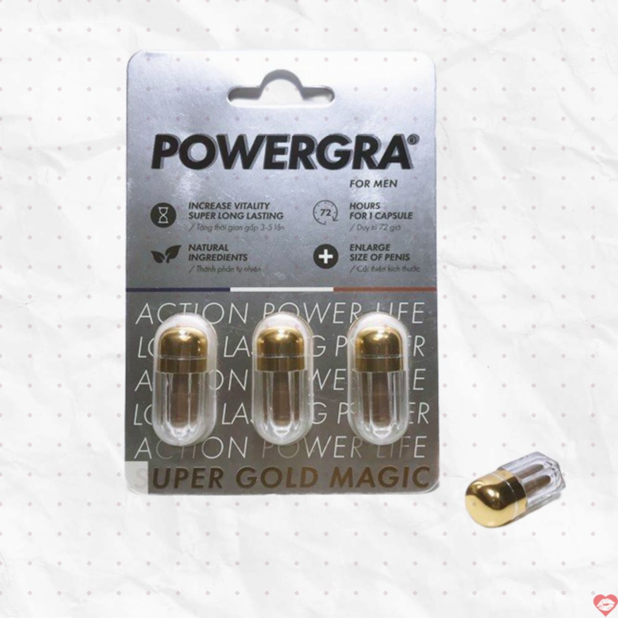 Powergra tăng cường sinh lý nam giới hiệu quả nhanh chóng 