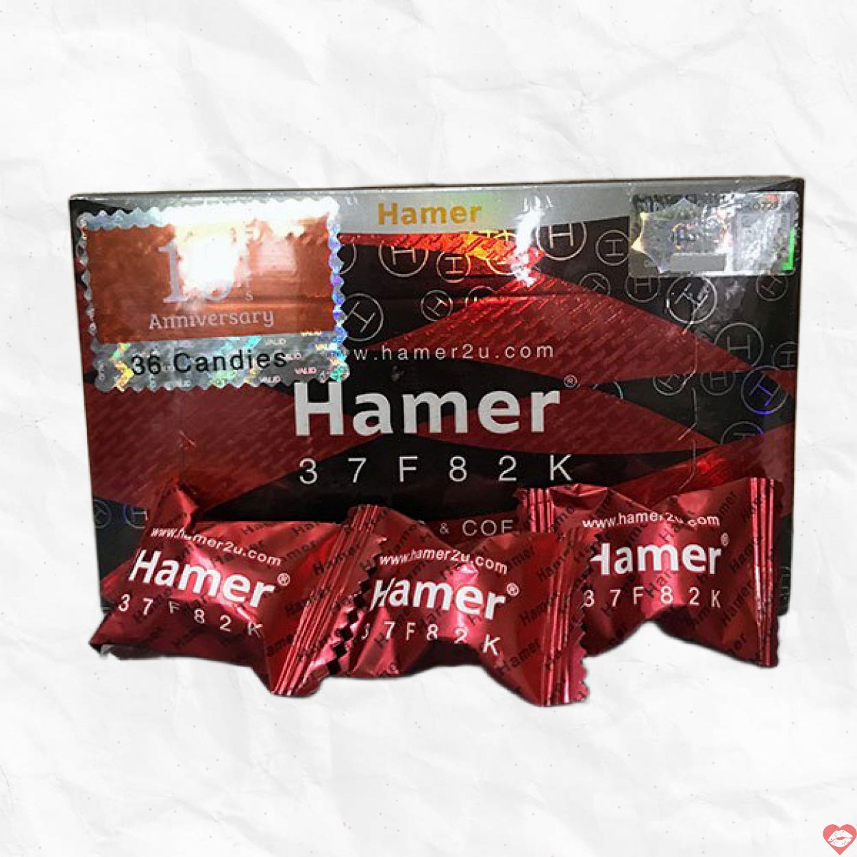 Kẹo Sâm Hamer 37F82K 36 Viên Tăng Cường Sinh Lý Nam 