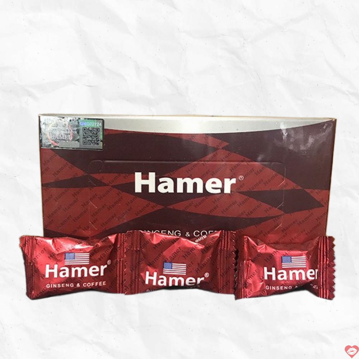 Kẹo Sâm Hamer Mỹ 32 Viên Tăng Cường Sinh Lý Nam Giới 