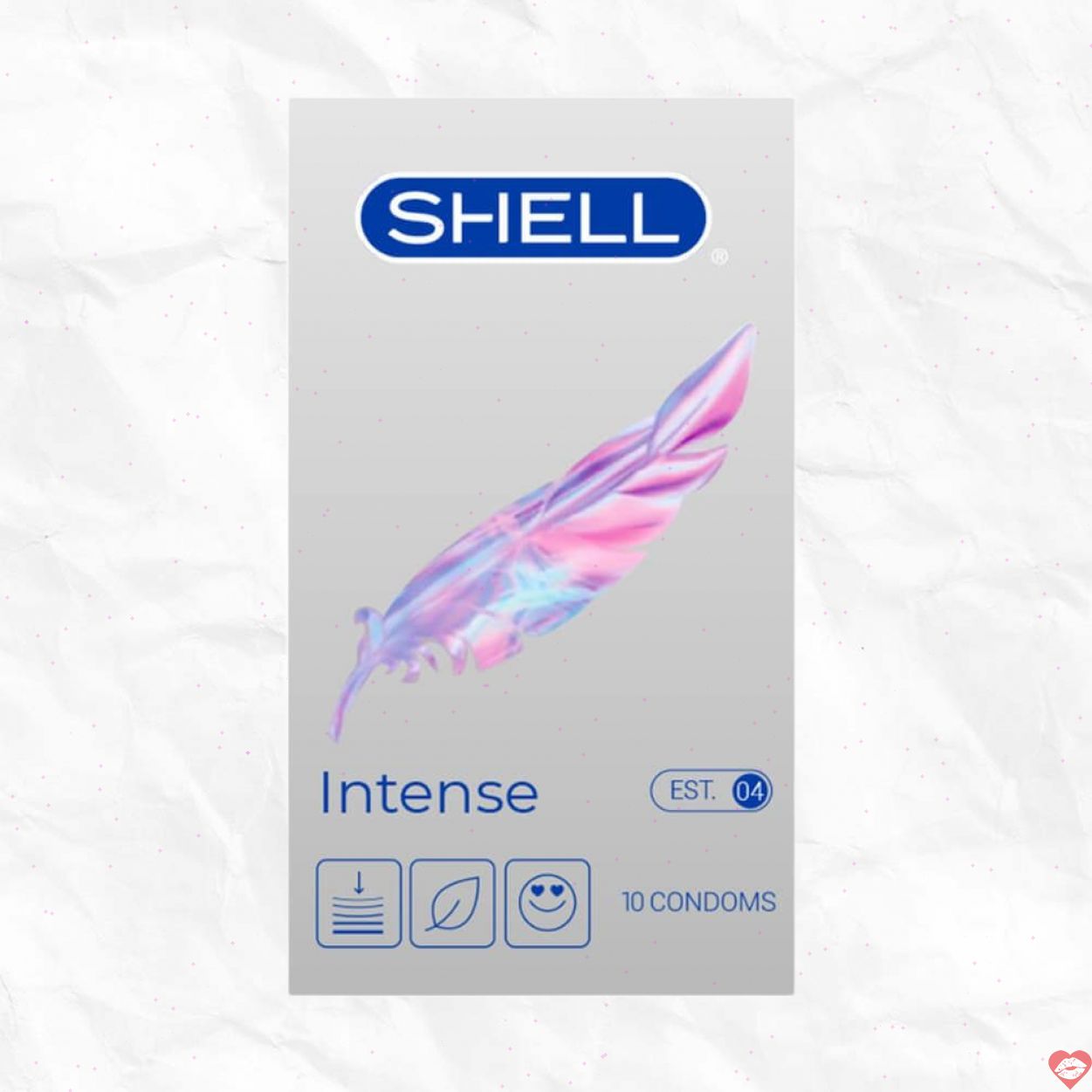 Bao cao su Shell Intimate 0.04mm Siêu mỏng Cực đỉnh Hộp 10 
