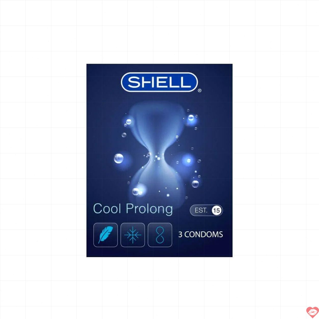Bao Cao Su Shell Cool Prolong Siêu Mỏng Kéo Dài Thời Gian Mát Lạnh 