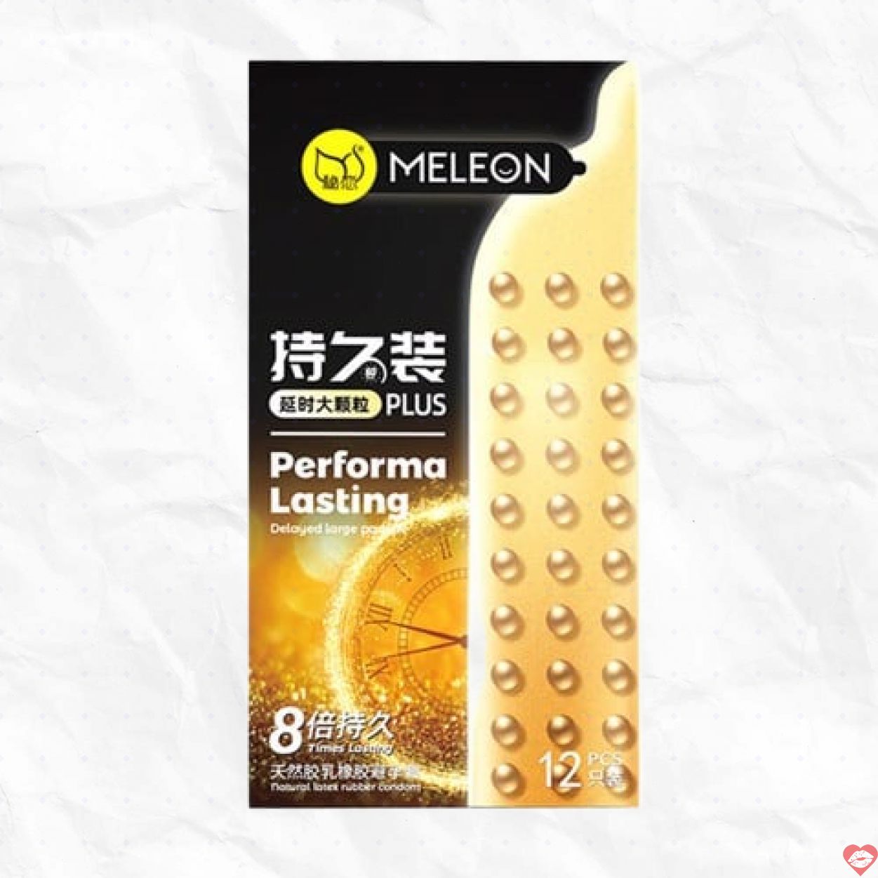 Bao cao su Meleon Performa hạt lớn tăng khoái cảm kéo dài lâu 