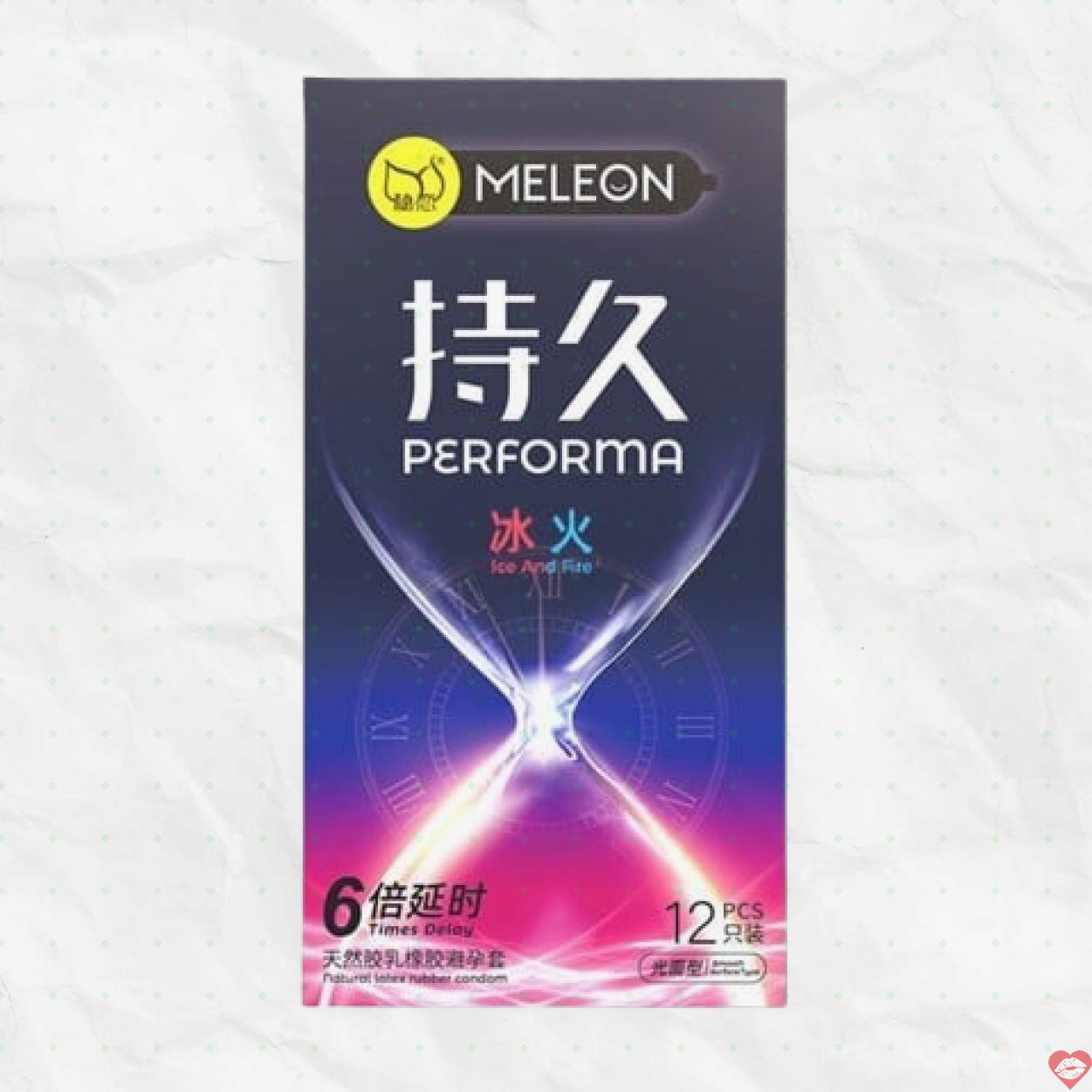 Bao cao su Meleon Ice Fire kéo dài gấp 6 lần kích thích lạnh nóng 