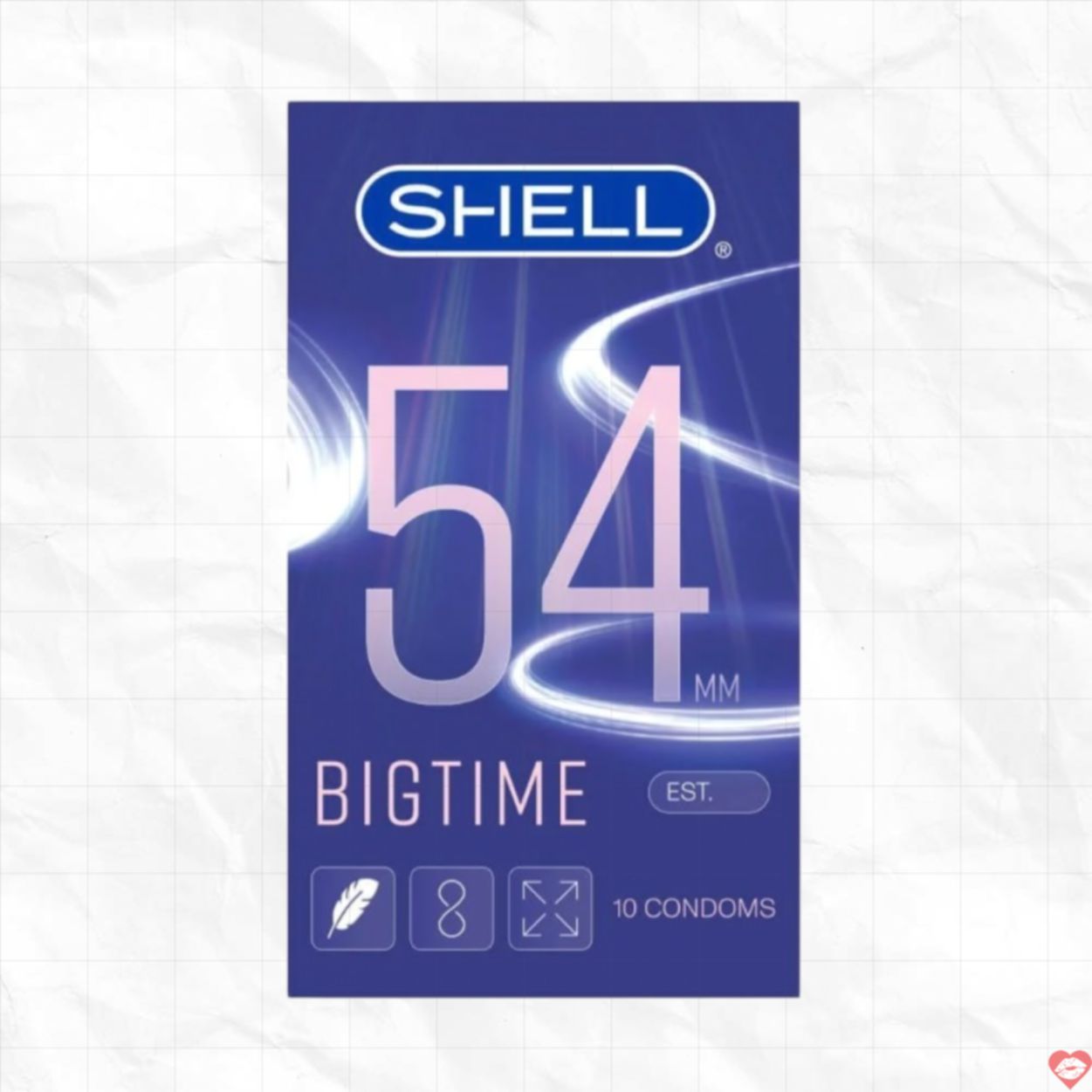 Bao Cao Su Shell 54mm Big Boy Kích Thước Lớn Siêu Mỏng 