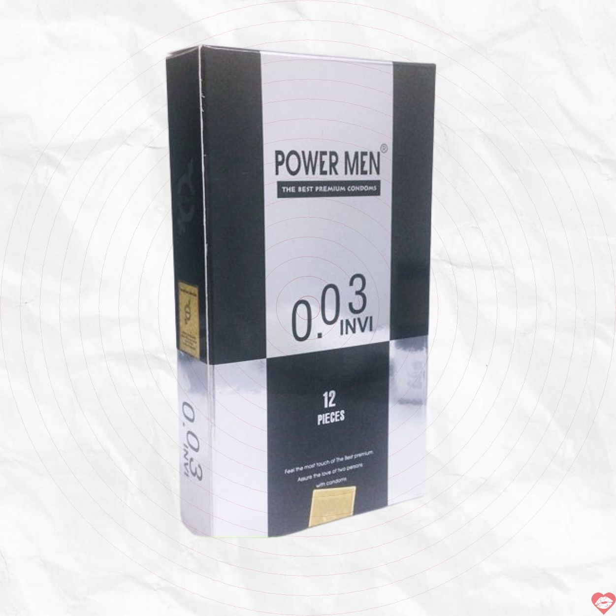 Bao cao su Power Men 0.03 Invi siêu mỏng chất lượng cao
 