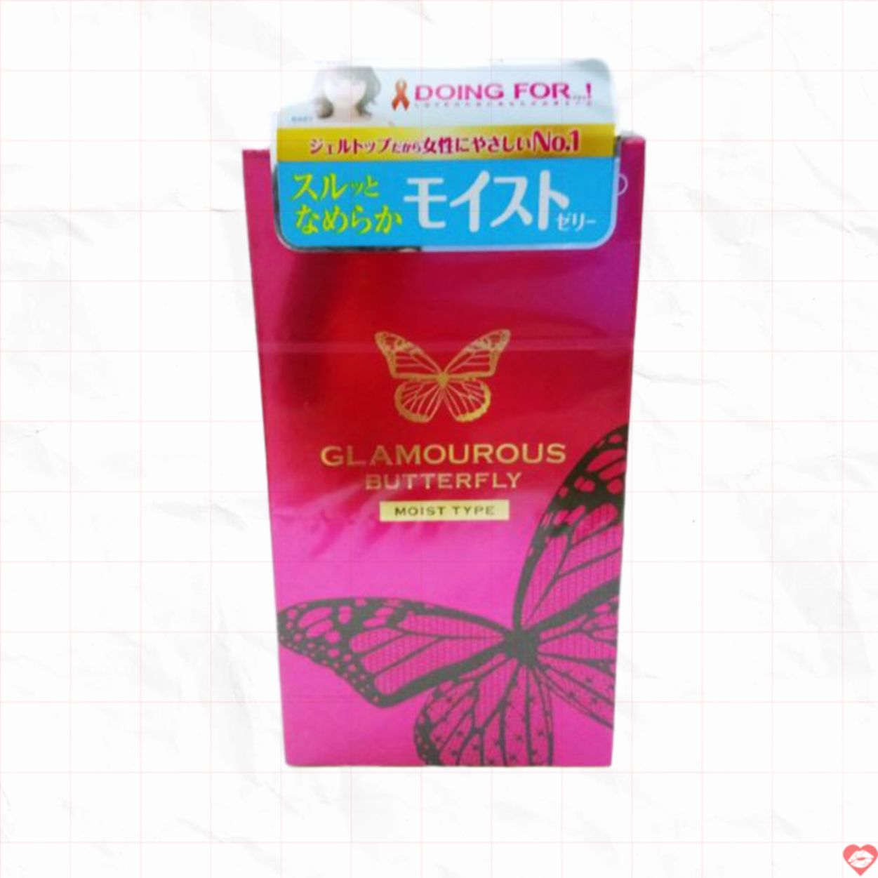 Bao cao su Jex Glamourous Butterfly Moist tăng khoái cảm
 