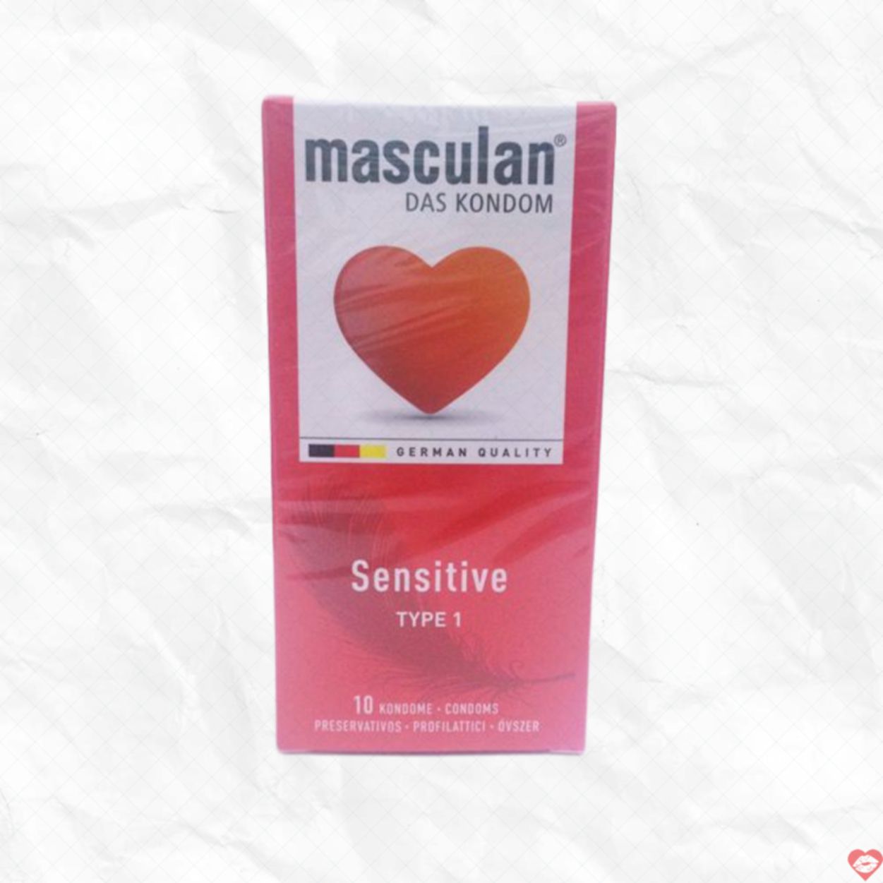 Bao cao su Masculan Sensitive nhập khẩu Đức siêu mỏng an toàn 