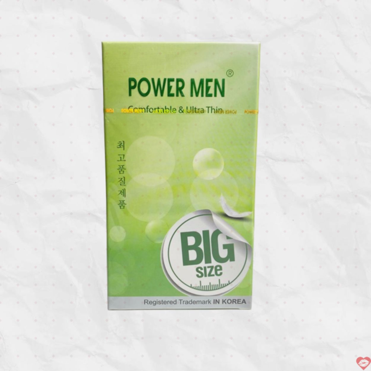 Bao cao su Power Men size lớn 55mm mỏng trơn siêu mềm mại an toàn 