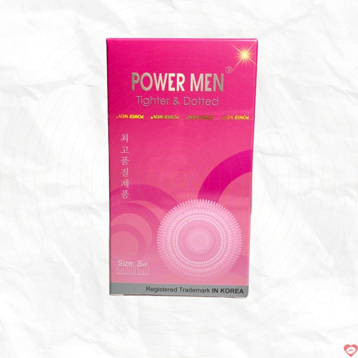 Bao Cao Su 49mm Gai Nổi Power Men Tighter Dotted Kích Thích 