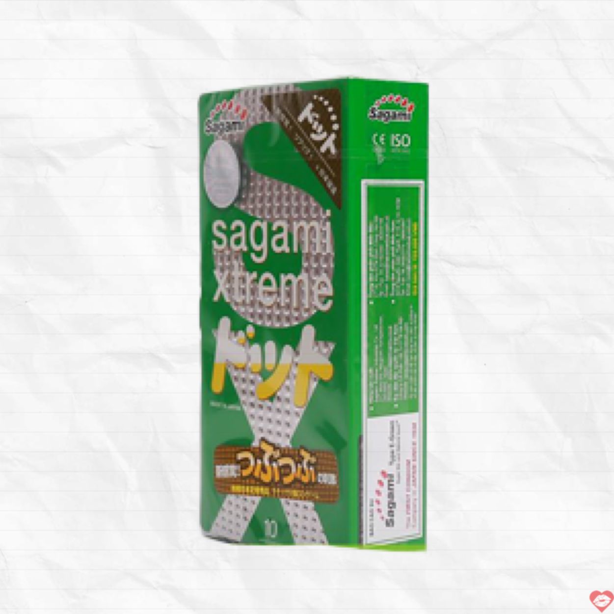 Bao cao su SAGAMI Xtreme Green chính hãng an toàn cực mỏng 