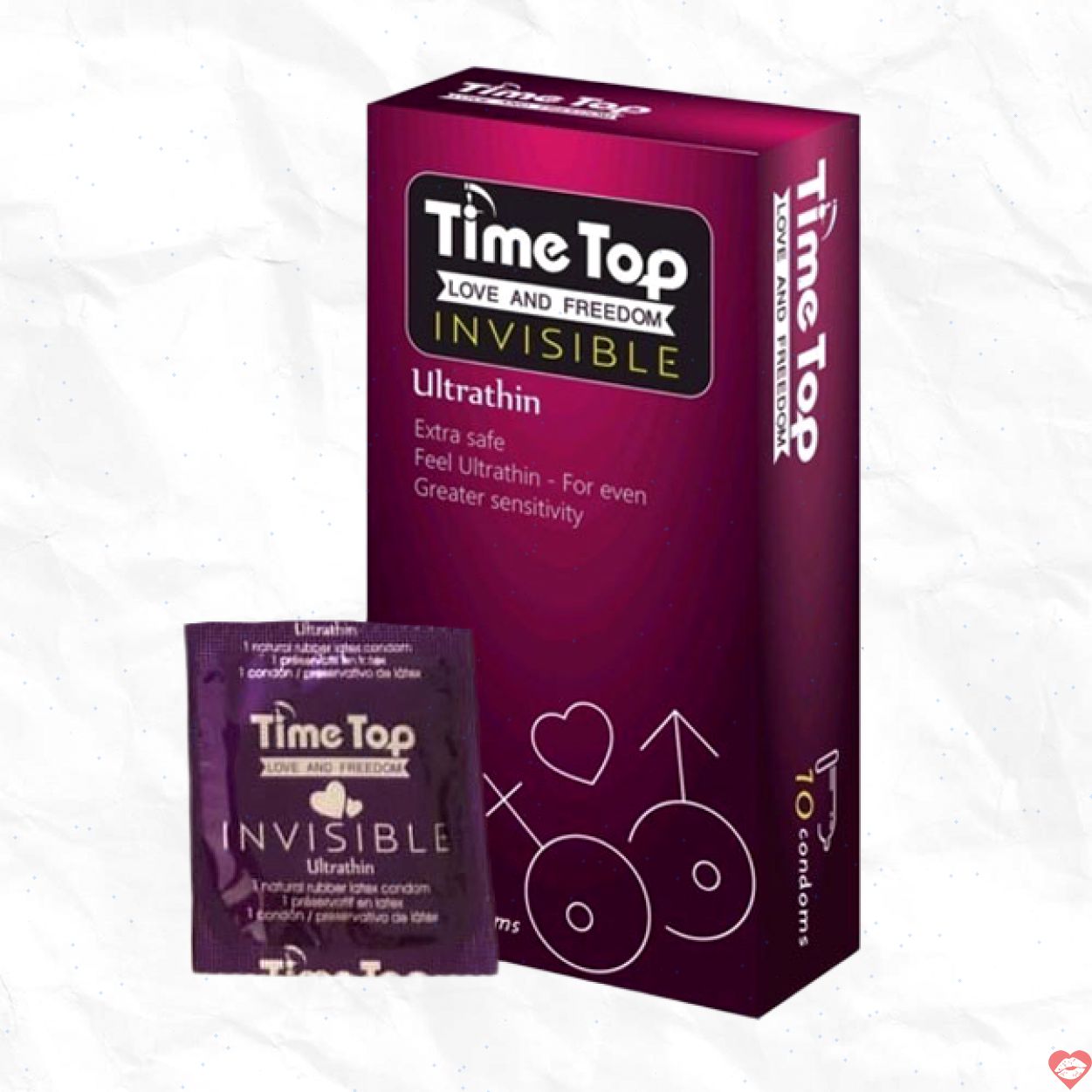 Bao cao su Time Top siêu mỏng cảm giác thật nhất 