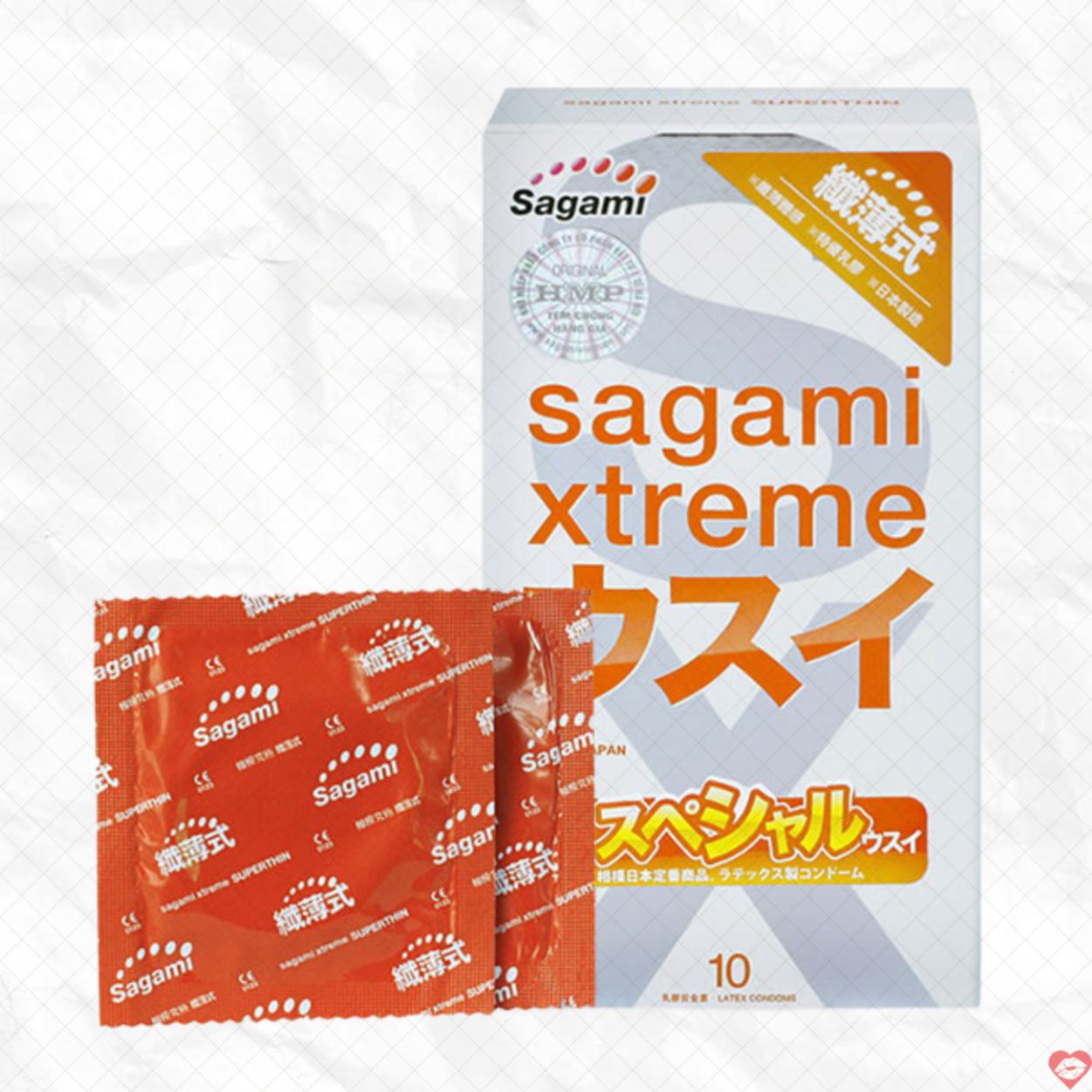 Bao cao su Sagami siêu mỏng Xtreme an toàn chất lượng cao 