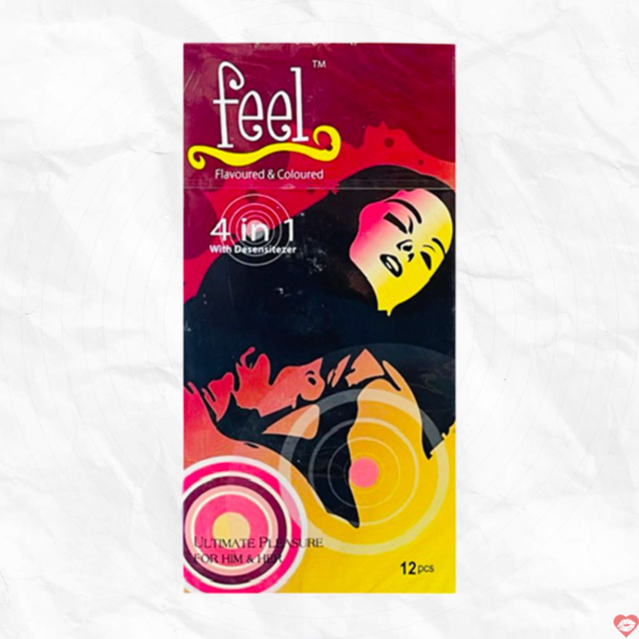 Bao cao su Feel 4 in 1 gân gai ôm sát kéo dài cực đỉnh 