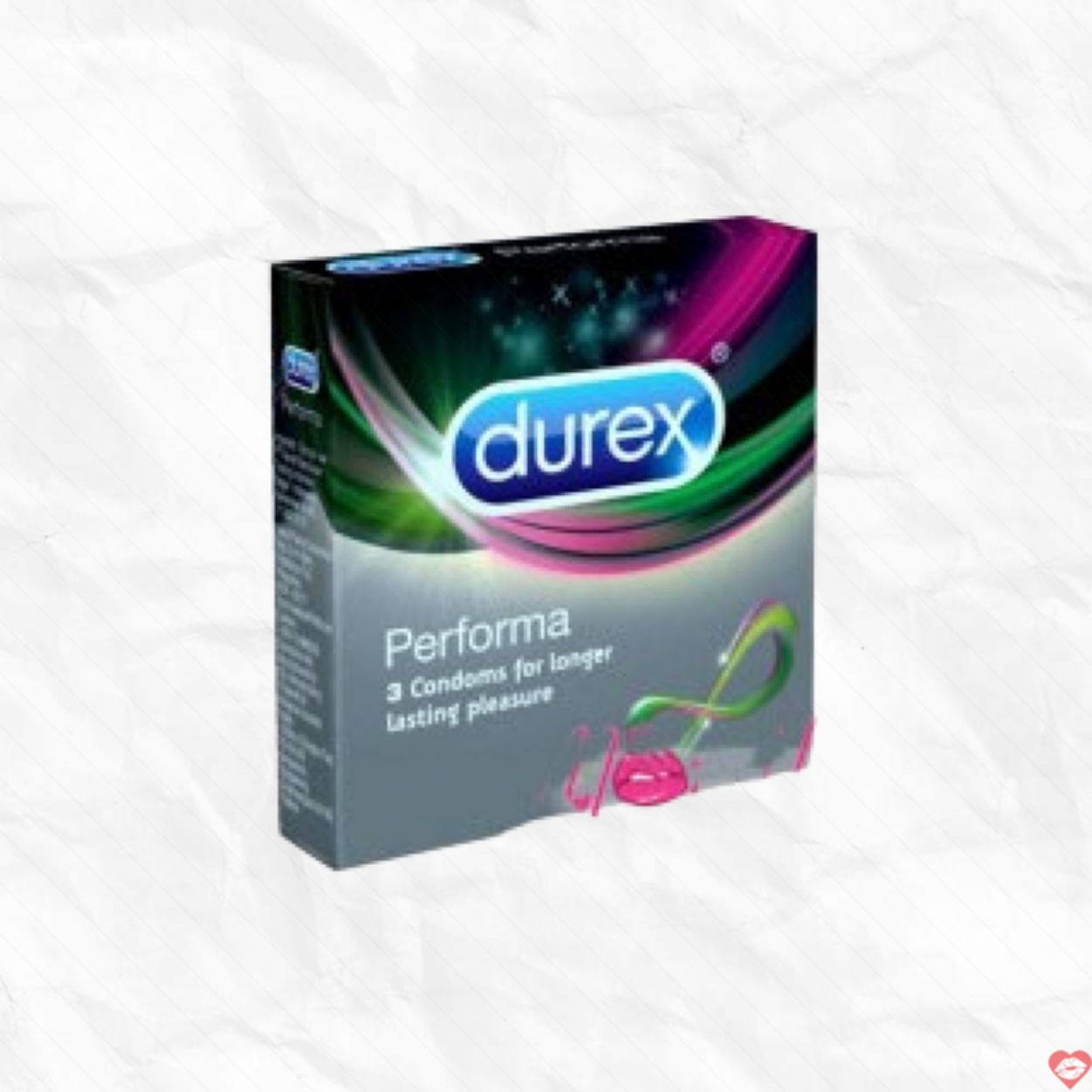 Bao cao su DUREX Performa 3 cái tăng khoái cảm an toàn 