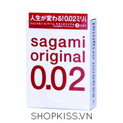 Bao cao su cực Siêu Mỏng Sagami 0.02