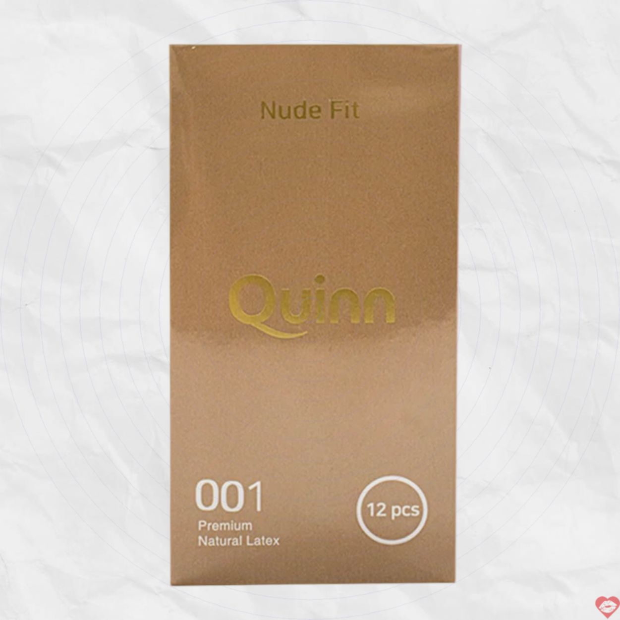 Quinn Nude Fit siêu mỏng 12 bao cao su chống tuột đảm bảo 