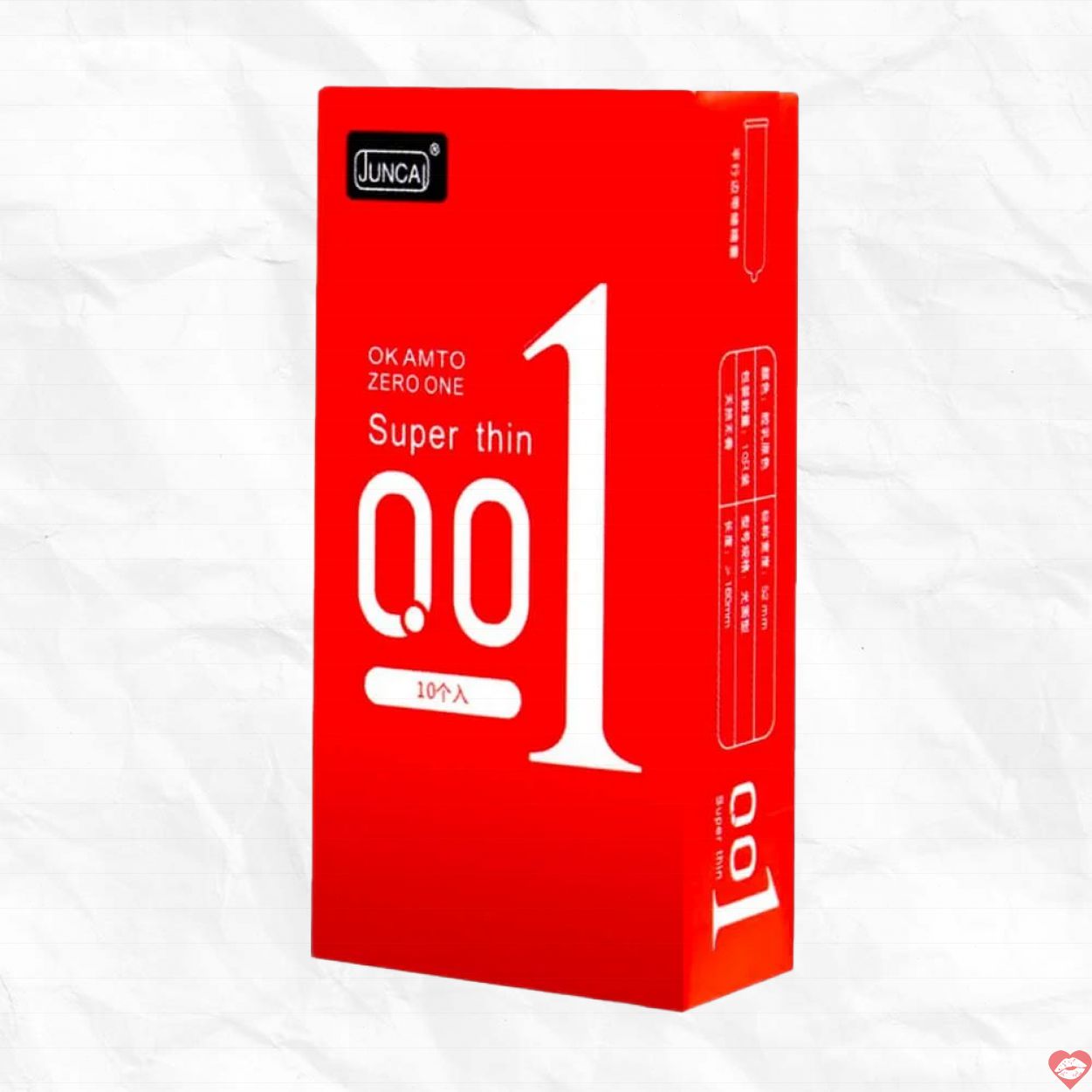 Bao cao su Juncai 001 Okamto siêu mỏng hương vani 10 chiếc giá tốt 