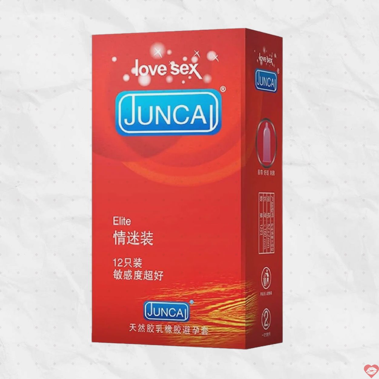 Bao Cao Su Juncai Elite Ôm Sát Truyền Nhiệt Tự Nhiên Hộp 12 