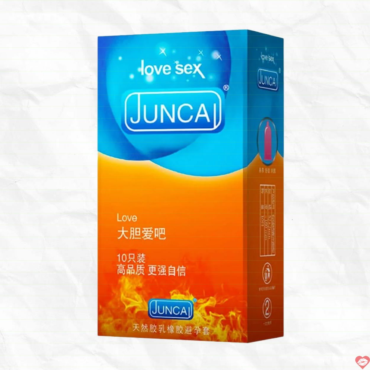Bao Cao Su Juncai Love Siêu Mỏng Truyền Cảm Giác Chân Thật 