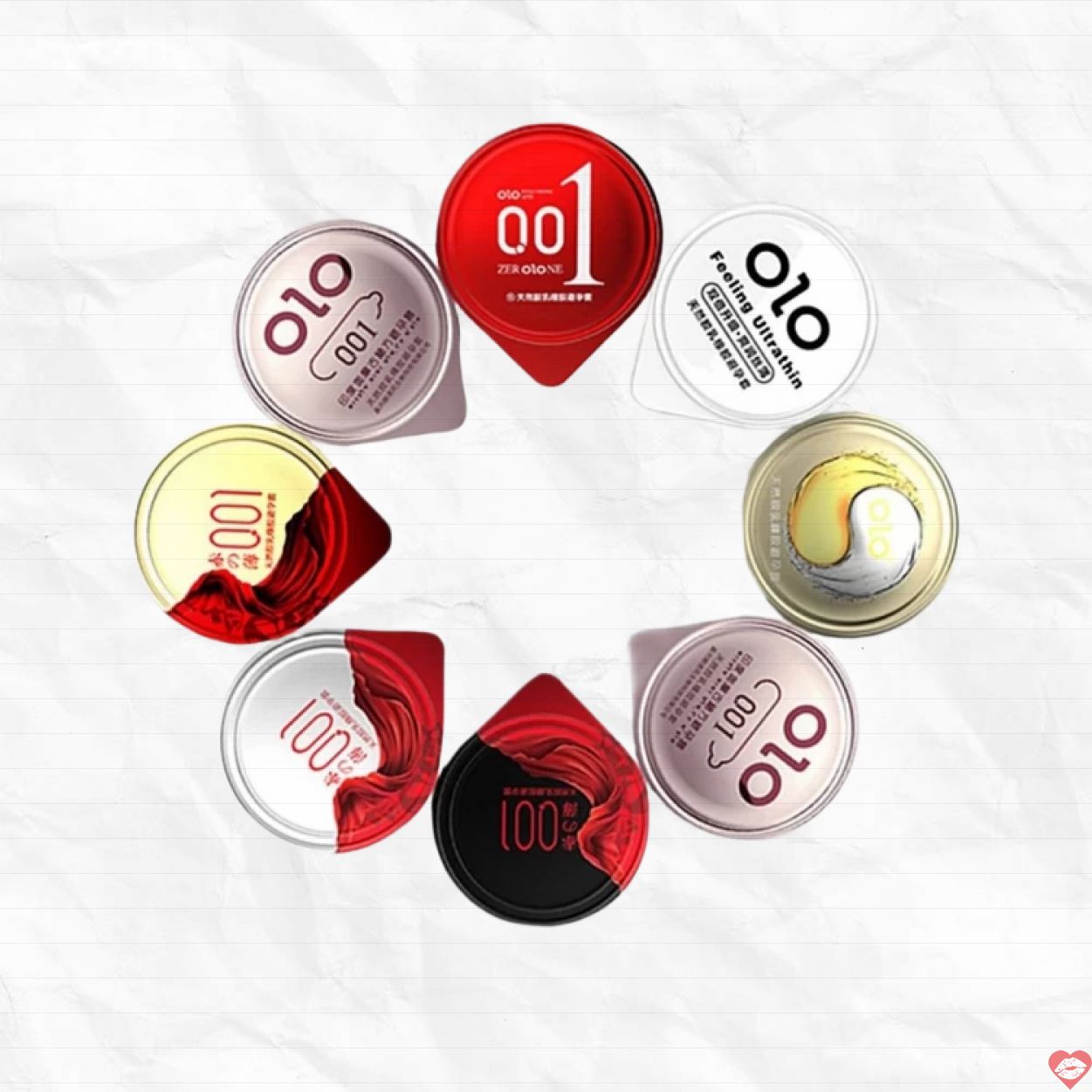 Bộ 3 Bao Cao Su Siêu Mỏng OLO 0.01 Tăng Cảm Giác Thăng Hoa 