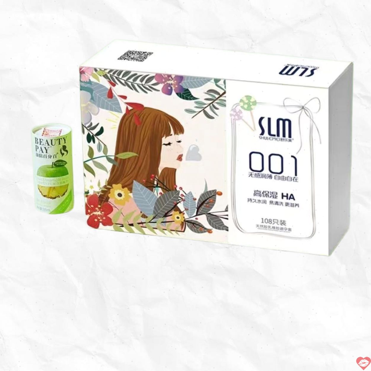 Bao cao su siêu mỏng Slm 001 hộp 100 cái an toàn thoải mái 