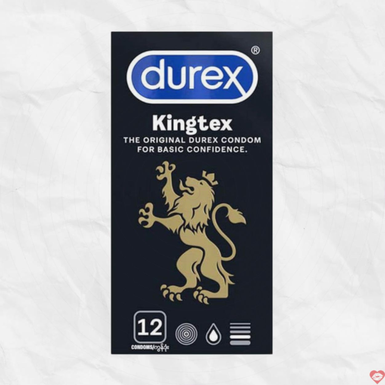 Bao cao su Durex Kingtex 49mm ôm sát hộp 12 cái an toàn 