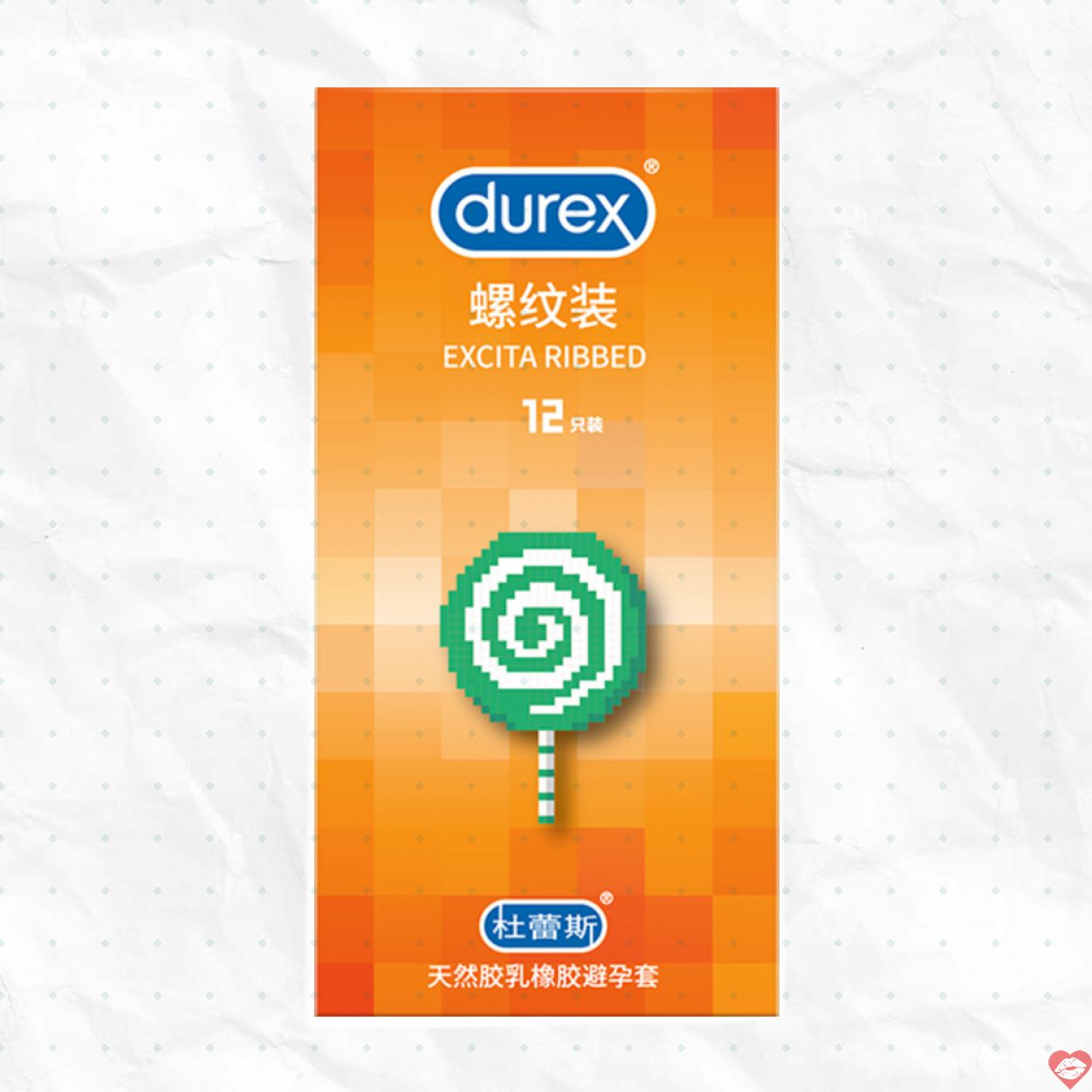 Bao cao su Durex Excita Gân Nổi Hộp 12 Cái Siêu Mạnh Mẽ 