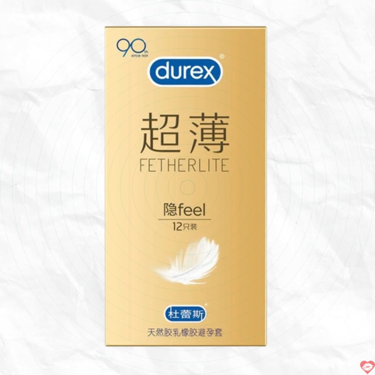 Bao cao su Durex siêu mỏng 12 chiếc nhiều gel bôi trơn an toàn 