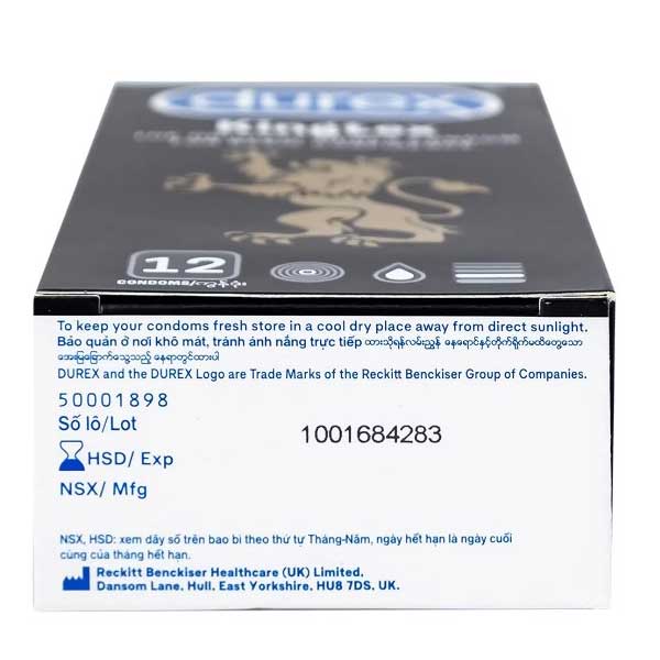 Bao Cao Su Durex Kingtex – Ôm Sát Size 49mm